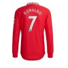 Manchester United Cristiano Ronaldo #7 Hjemmedrakt 2022-23 Langermet